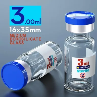 Empty Vial - 3mL, Sterile