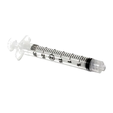 BD 3mL Luer-Lock Syringe, 5/Pack
