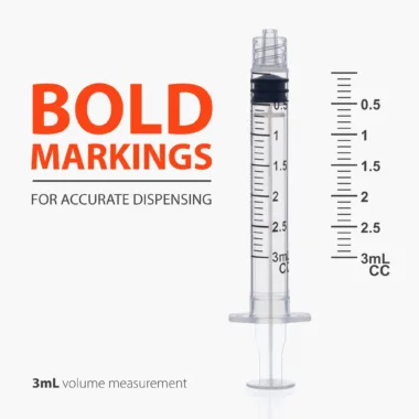 EasyTouch 3mL Luer-Lock Syringe Barrel