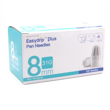 EasyDrip Plus Pen Needles - 31G, 5/16" (8mm), 100/Box
