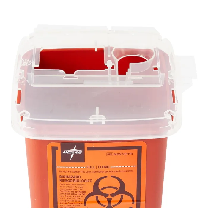 1-Quart Sharps Needle Container - Image 2