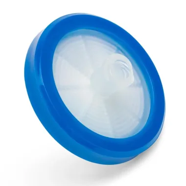 PVDF Hydrophilic Syringe Filter, 0.22um, 13mm, Luer Lock/Luer Slip, Sterile